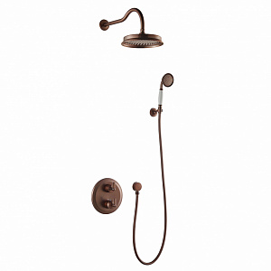 Family shower with thermostatic built-in faucet Swedbe Terracotta Art 2520
