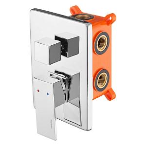 Inbyggd mixer anslutning för 3 utgångar Swedbe Platta 5520