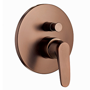 Inbyggd mixer anslutning för 2 utgångar Swedbe Terracotta 2554