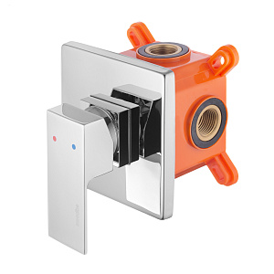 Inbyggd mixer anslutning för 1 utgångar Swedbe Platta 5522