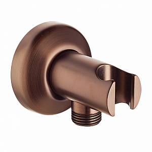 Hose connection with handshower holder Swedbe Terracotta 2559