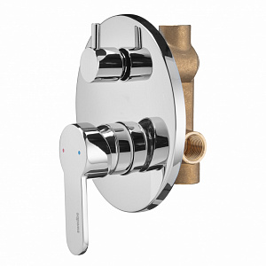 Built-in faucet with 2-way Swedbe Platta 5514